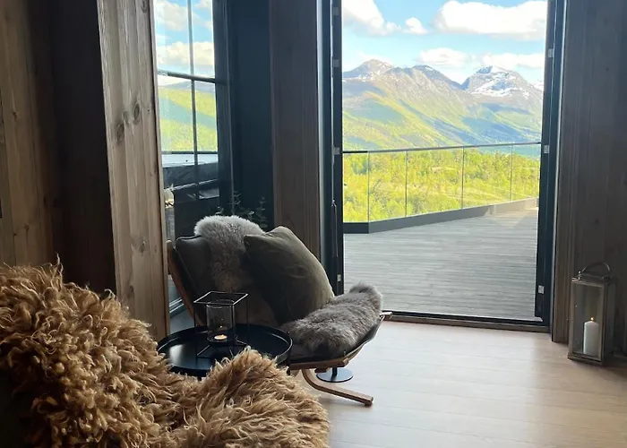 Horská chata Exclusive Fjord With Private Jacuzzi And Epic Views *