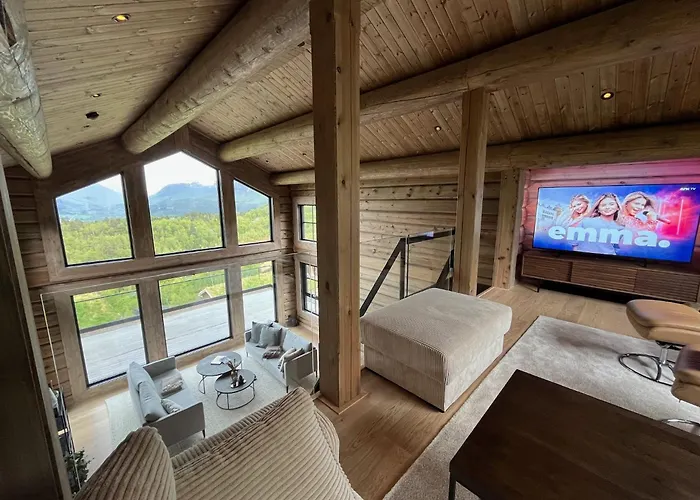 Exclusive Fjord With Private Jacuzzi And Epic Views Chalet