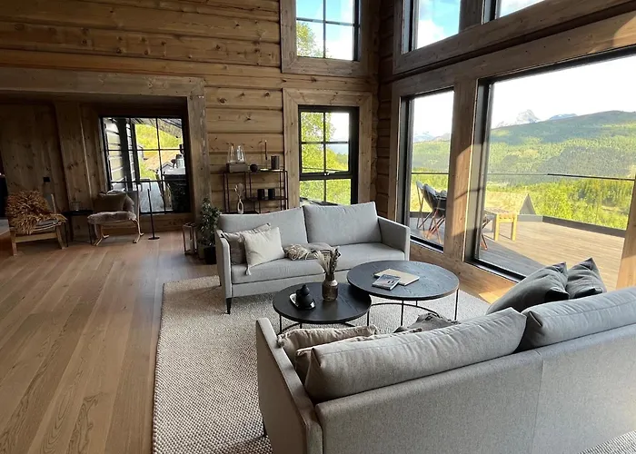 Chalet Exclusive Fjord With Private Jacuzzi And Epic Views *